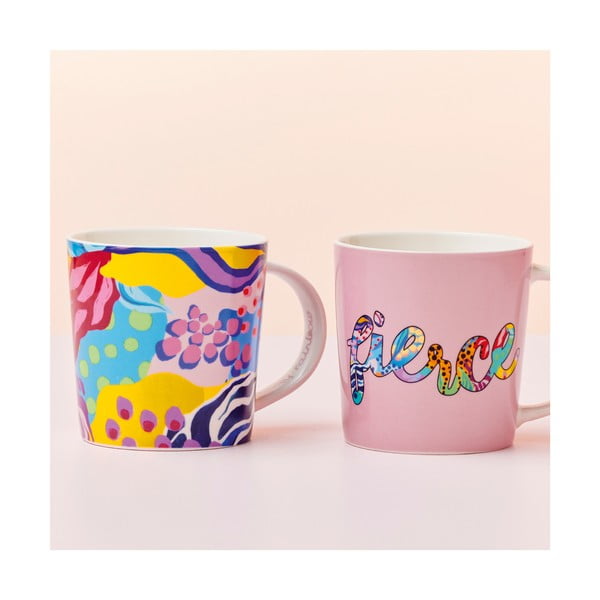 Porcelanaste skodelice v kompletu 2 ks 380 ml Be Fierce – Maxwell & Williams-image-1