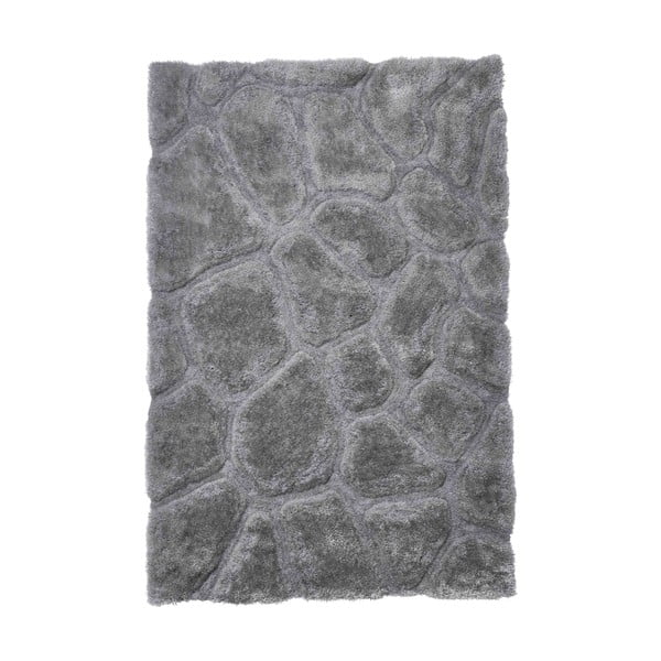Siva ročno tkana preproga 120x170 cm Noble House – Think Rugs