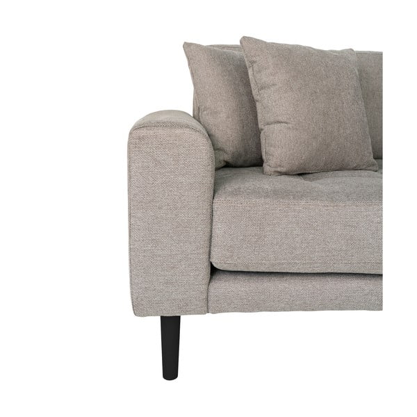 Siva kotna sedežna garnitura (desni kot) Lido - House Nordic-image-2