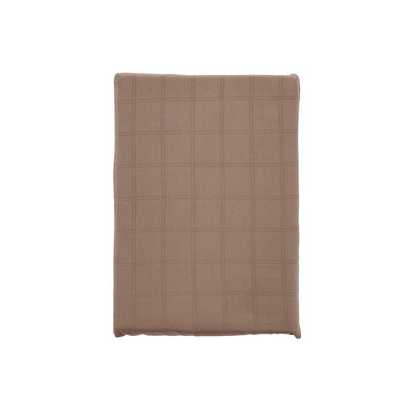 Rjava enojna posteljnina iz damasta 140x200 cm Clear – Södahl-image-2