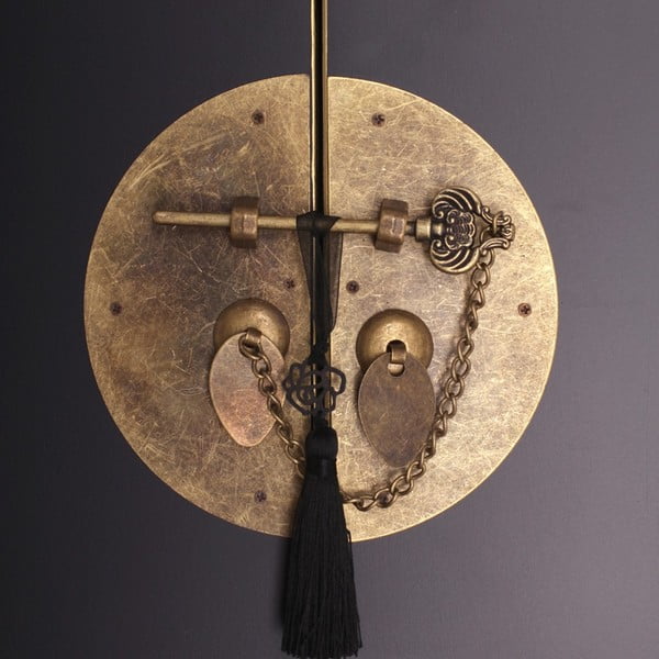 Črna garderobna omara 55x185 cm Oriente – Ixia-image-1