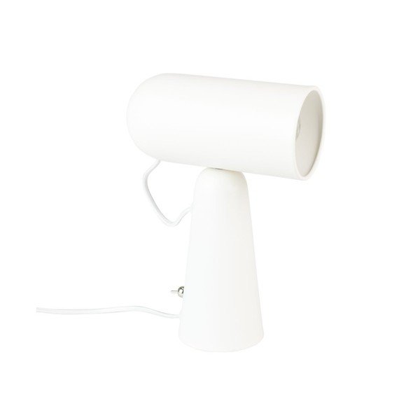 Bela namizna svetilka White Label Vesper