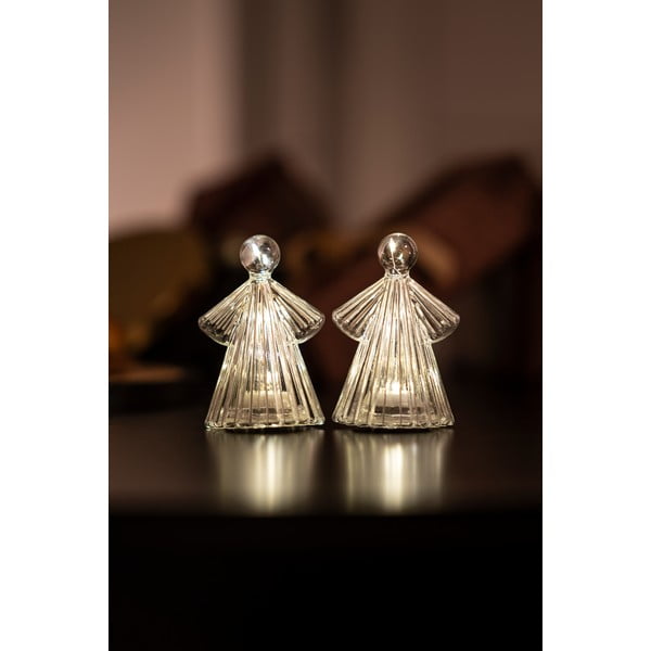 Svetlobna dekoracija v kompletu 2 ks ø 6,5 cm Alberte – Sirius-image-2