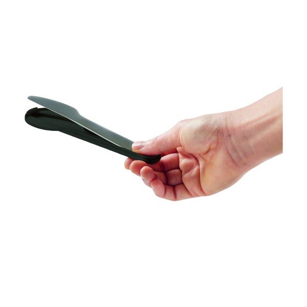 Črn/srebrn potovalni komplet jedilnega pribora iz nerjavečega jekla 3 ks To Go – Lékué-image-3