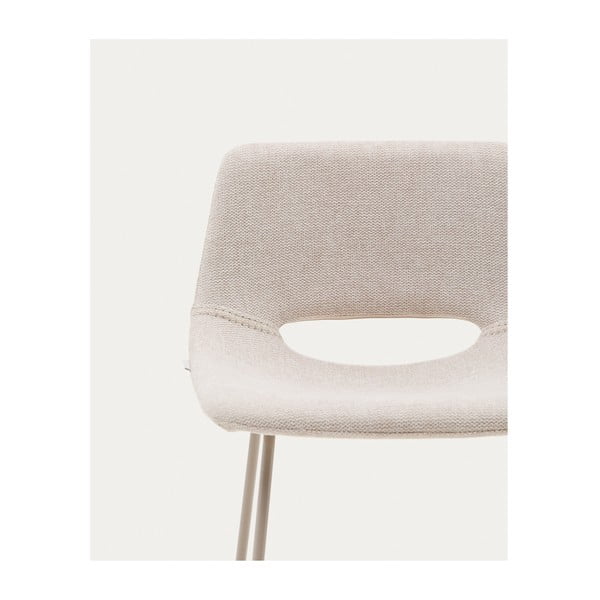 Bež barski stol (višina sedeža 65 cm) Zahara – Kave Home-image-1