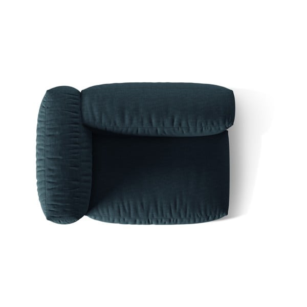 Temno moder modul za sedežno garnituro (levi kot) Martina – Micadoni Home-image-3