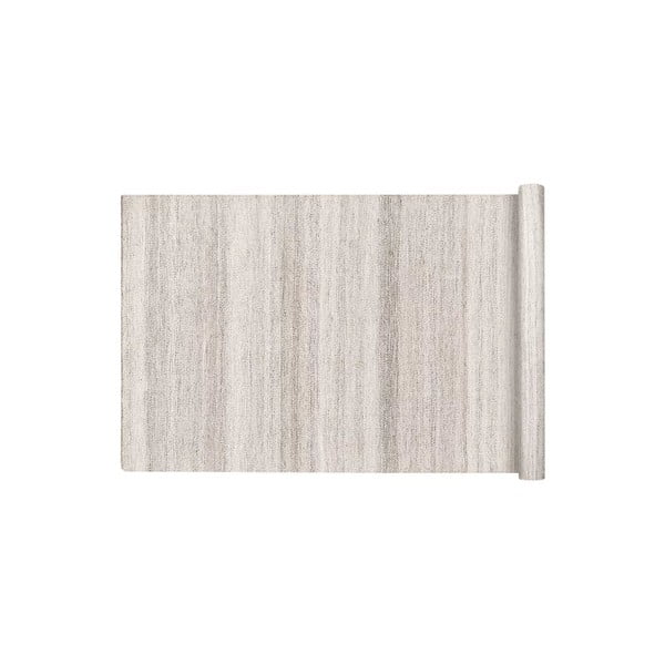 Kremno bela zunanja preproga iz recikliranih vlaken 80x200 cm Kiva – Blomus-image-2