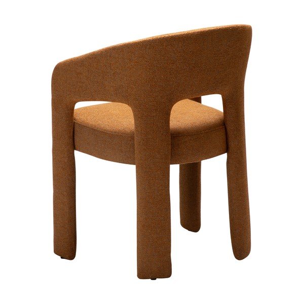 Oranžen jedilni stol z nasloni za roke Splendor – DAN-FORM Denmark-image-3