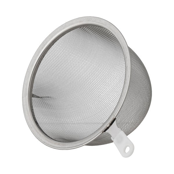 Kremno bela lončena skodelica z božičnim motivom s cedilom 300 ml Valentin – Bloomingville-image-4