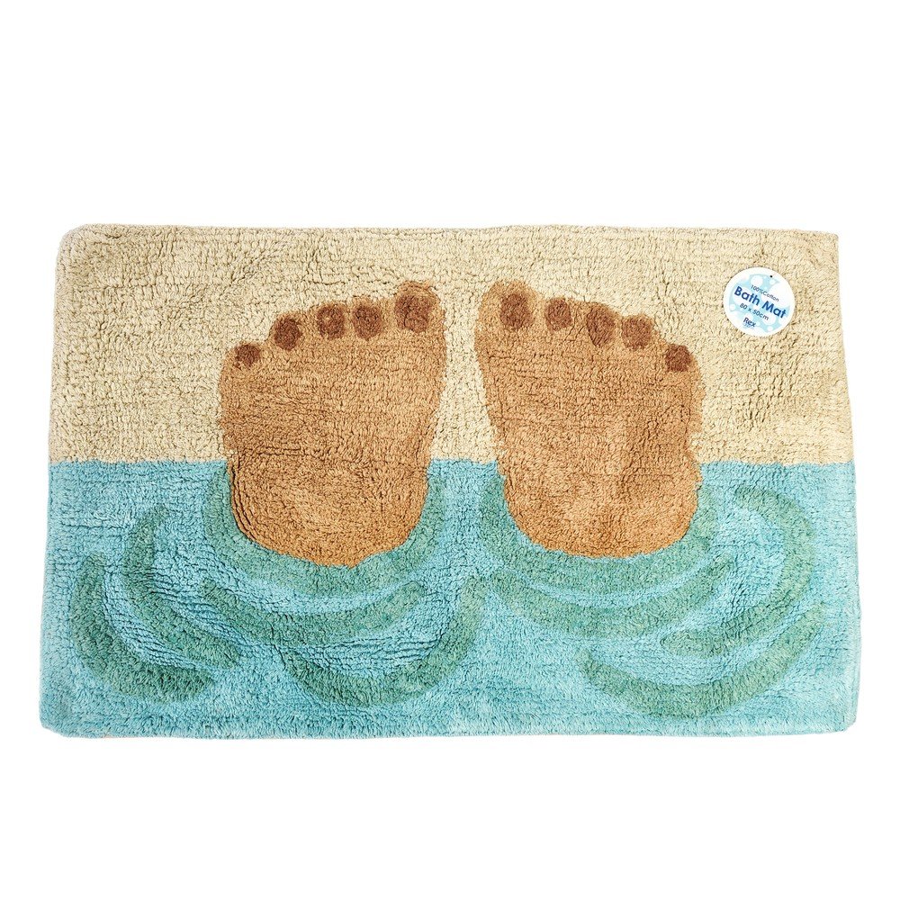 Kopalniška preproga 50x80 cm Bathing Feet
