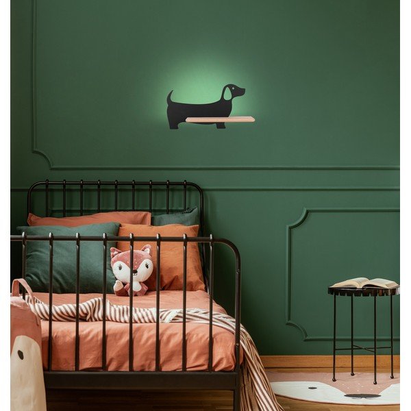 Črna otroška svetilka Dog – Candellux Lighting-image-2