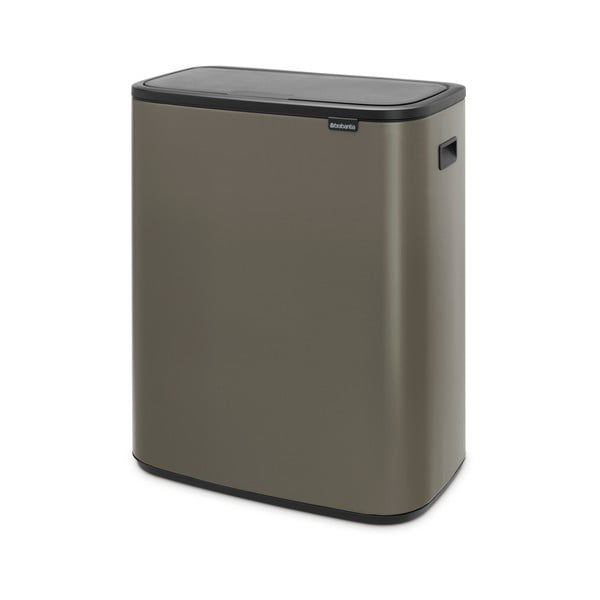 Siv jeklen koš za smeti na dotik 60 l Bo Touch Bin – Brabantia-image-4