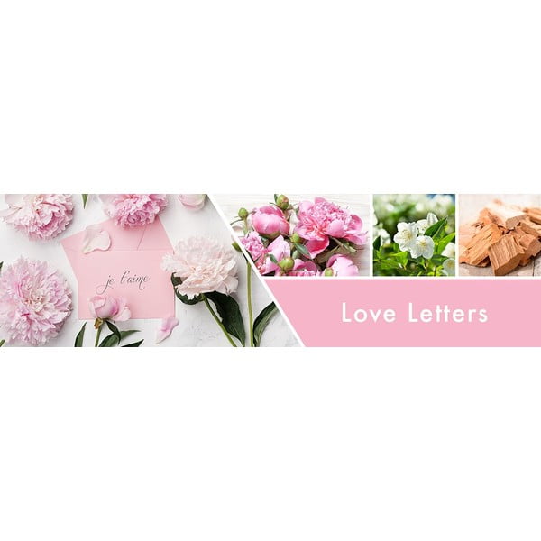 Dišeča sveča v kozarcu Goose Creek Love Letters, čas gorenja 35 ur-image-1
