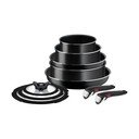 Aluminijast komplet loncev 10 ks INGENIO EASY COOK & CLEAN BLAC L1549042 – Tefal