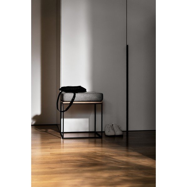 Siv oblazinjen stolček Feo – noo.ma-image-3