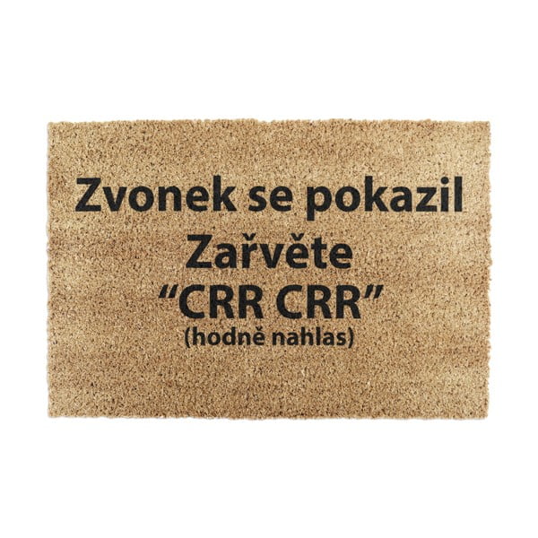 Predpražnik iz kokosovih vlaken 40x60 cm Crr Crr – Artsy Doormats