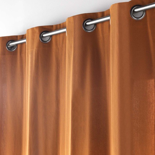 Rjava zavesa 135x180 cm Twily – douceur d'intérieur-image-1