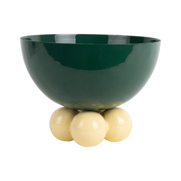 Zelena železena skleda ø 26 cm Double Funky – PT LIVING