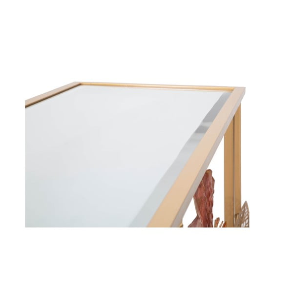 Oranžna stranska mizica 41.5x114 cm Glam Redy – Mauro Ferretti-image-4