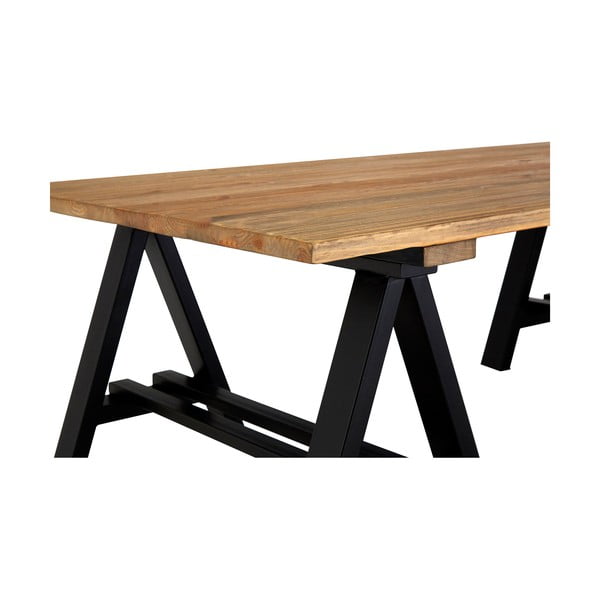 Mizica z borovo mizno ploščo v naravni barvi 80x140 cm Hampstead – Premier Housewares-image-3