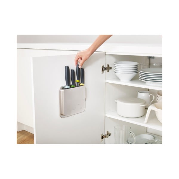 Komplet nožev s stojalom 4 ks iz nerjavečega jekla DoorStore™ – Joseph Joseph-image-3