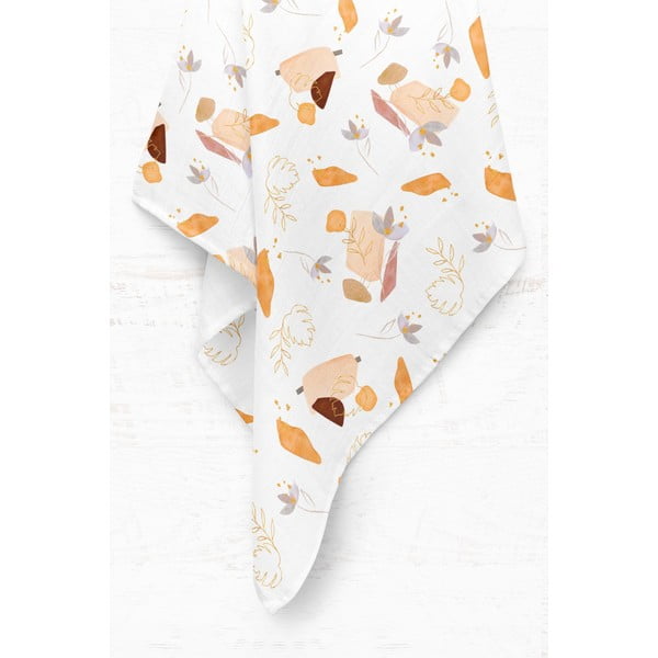 Bela otroška odeja iz muslina 75x100 cm Boho – Mijolnir-image-2