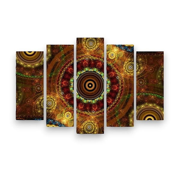 Večdelna slika Boho, 105 x 70 cm