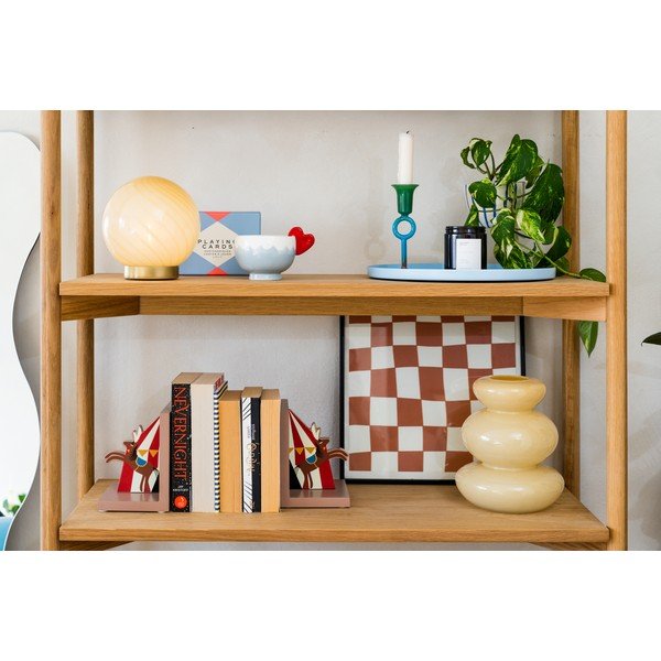 Svetlo rumena namizna svetilka s steklenim senčilom (višina 17 cm) Summer Globe – Leitmotiv-image-1