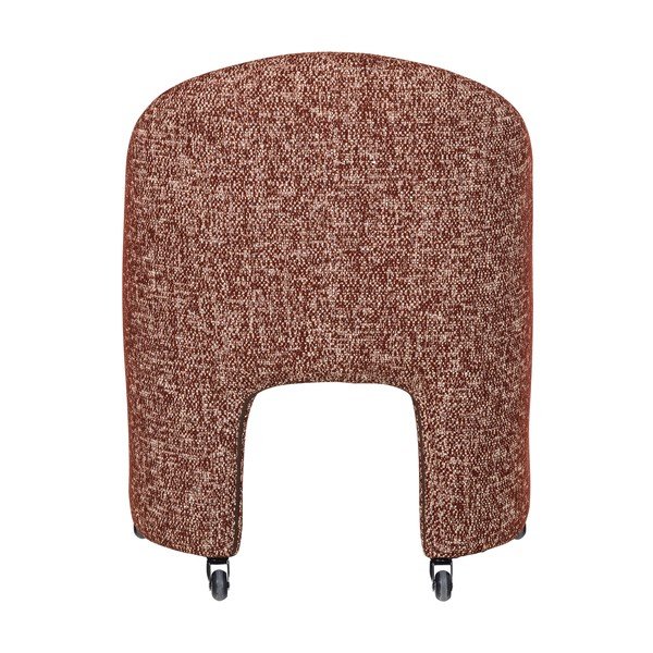 Oblazinjen pisarniški stol v barvi terakote Cordo – WOOOD-image-4