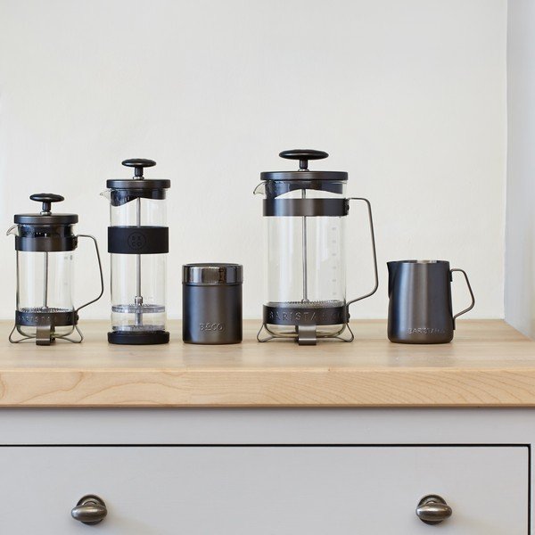French press Barista 350 ml, črn-image-1