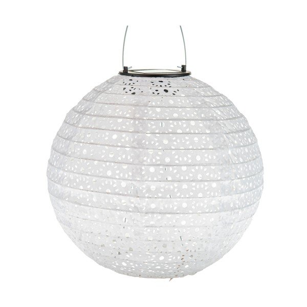LED viseča zunanja svetilka s solarnim panelom ø 25 cm Luce – Dakls