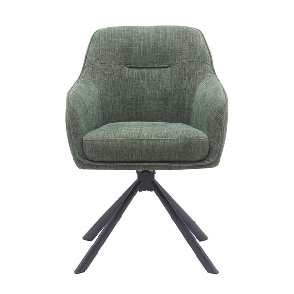 Zeleni oblazinjeni jedilni stoli v kompletu 2 ks Avola – Unique Furniture-image-1