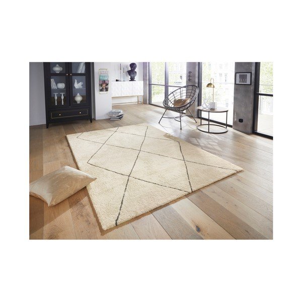 Krem preproga Elle Decor Glow Massy, 80 x 150 cm-image-2
