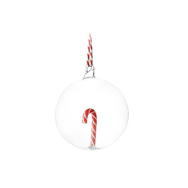 Steklen okrasek za jelko 8 cm Candy Cane – Sass & Belle