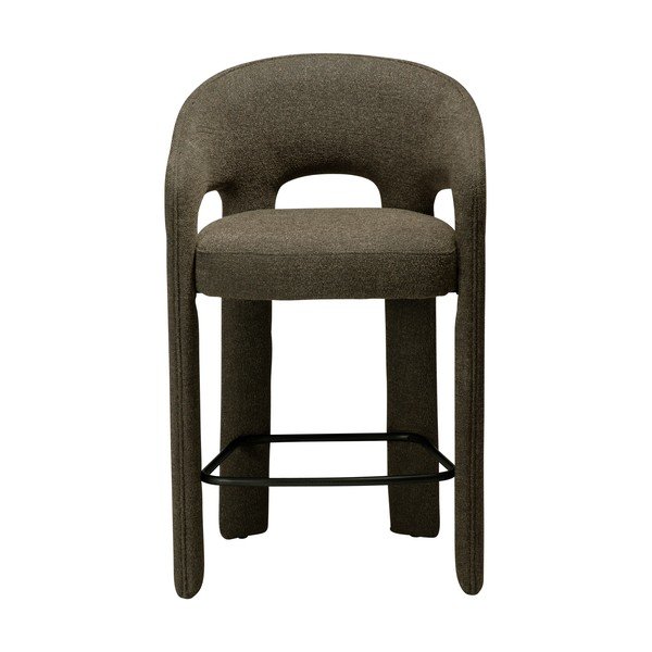 Kaki zelen barski stol (višina sedeža 67 cm) Splendor – DAN-FORM Denmark-image-1