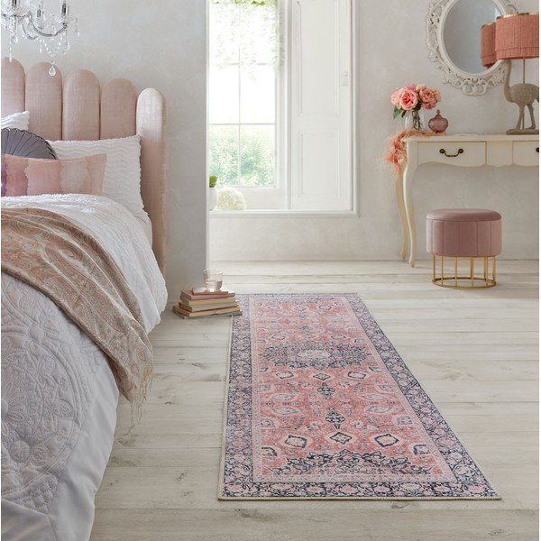 Roza pralni tekač Flair Rugs FOLD Somerton, 60 x 230 cm-image-4