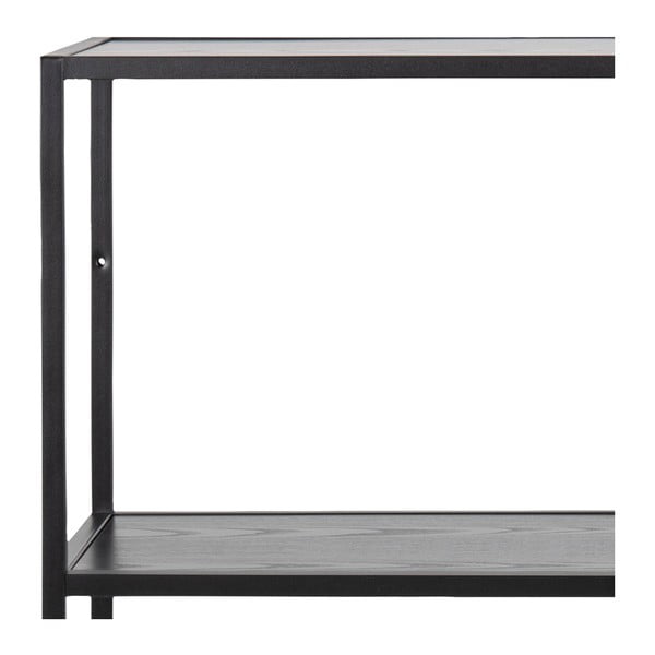Črn regal 77x114 cm Seaford - Actona-image-3