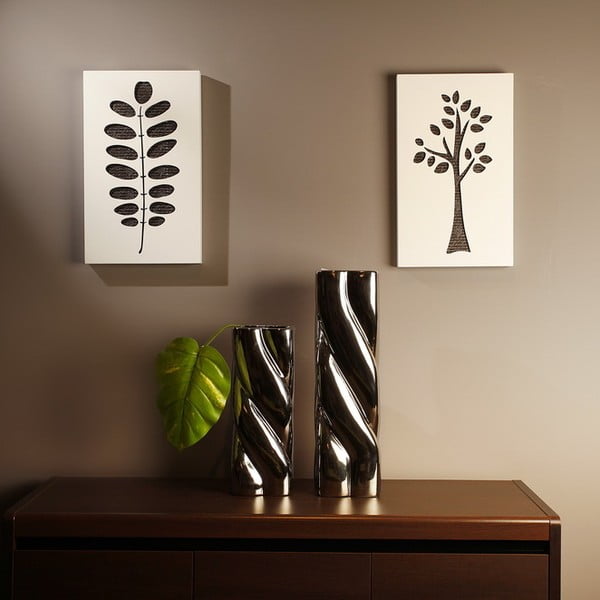 Stenska dekoracija Vialli Design C-tru Leaf-image-1