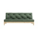 Raztegljiv kavč Karup Design Fresh Natural Clear/Olive Green