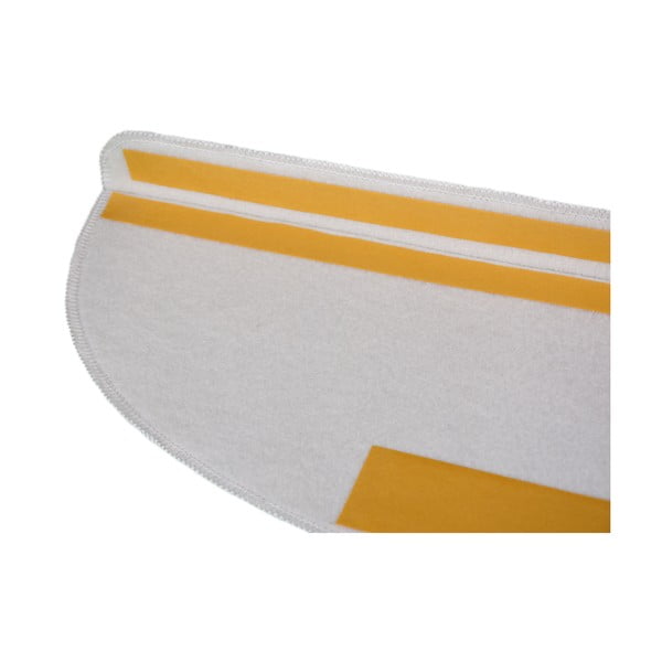 Kremno beli komplet preprog za stopnice 16 ks 20x65 cm Butterfly Life – Vitaus-image-4