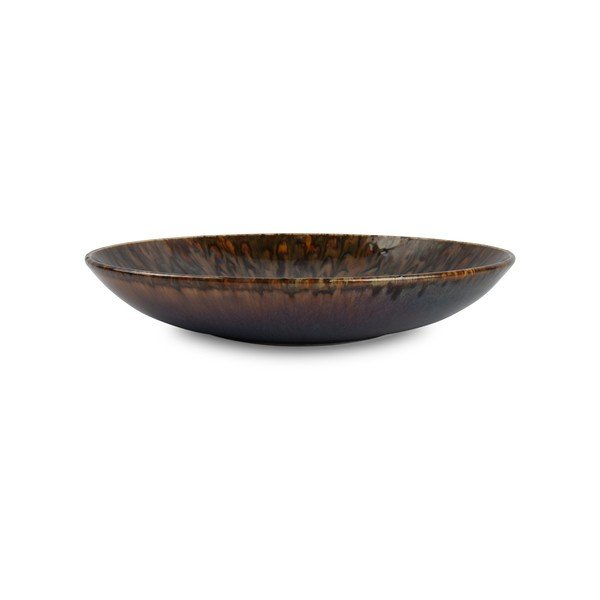 Rjav jušni porcelanast krožnik ø 26 cm Resto – BonBistro-image-2