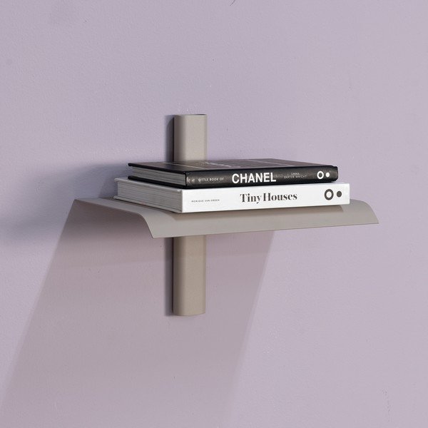 Sivorjava kovinska polica 28 cm Hola – Spinder Design-image-1