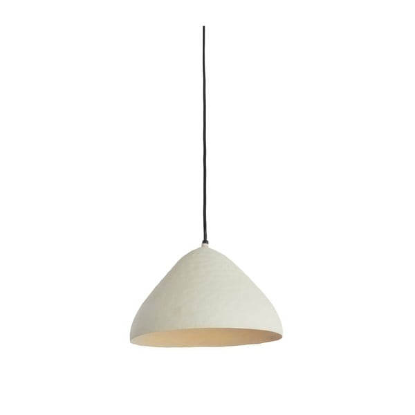Kremno bela viseča svetilka ø 32 cm Elimo – Light & Living