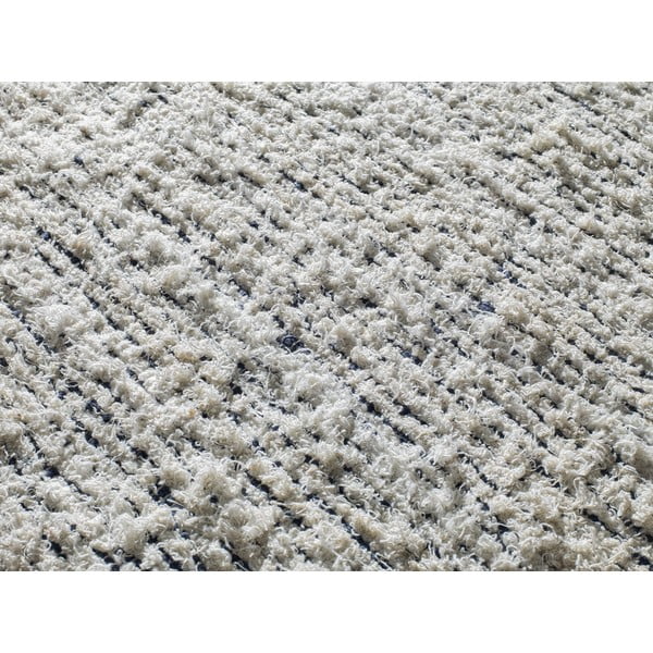 Kremno bela ročno tkana bombažna preproga 60x110 cm Reimagine – Universal-image-3