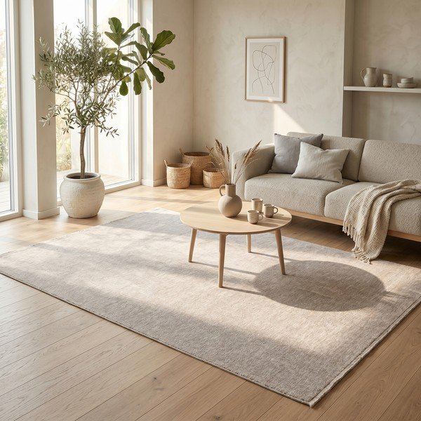 Kremno bela preproga 160x230 cm Puro – ESTE-image-1