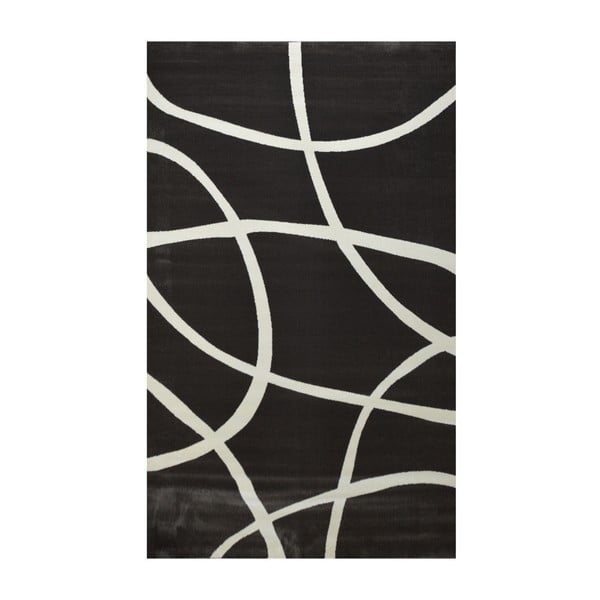 Temno rjava preproga Webtappeti Okrogla, 160 x 230 cm