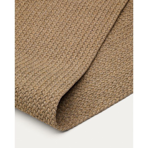 Bež notranja in zunanja preproga iz recikliranih vlaken 160x230 cm Despas – Kave Home-image-3