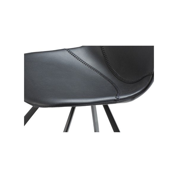 Komplet 2 črnih jedilnih stolov DAN- FORM Pitch-image-2