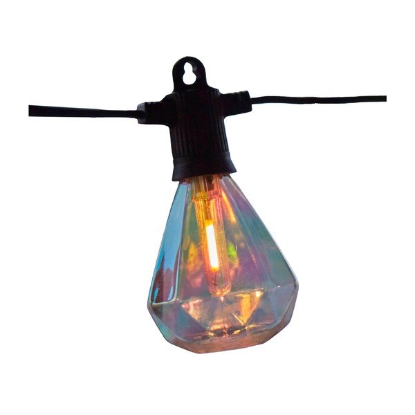 Svetlobna veriga število žarnic 10 ks z vtikačem/s solarnim panelom dolžina 300 cm Marcus – Sirius