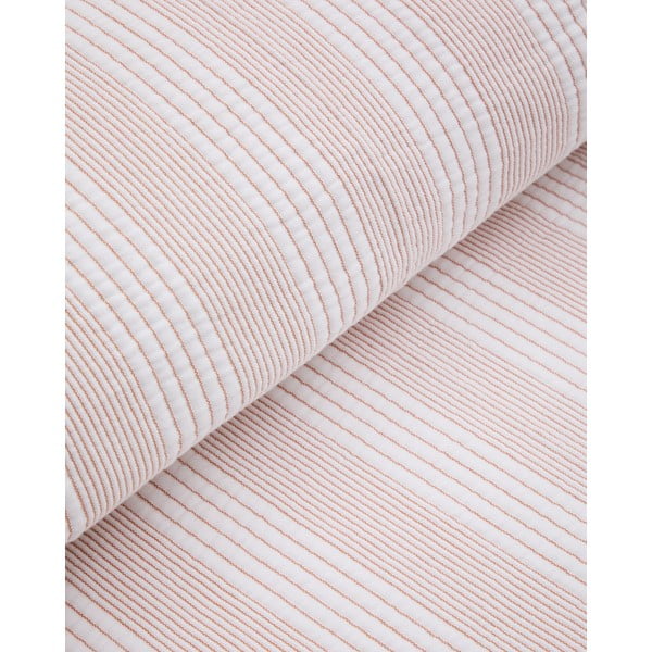 Rdeče-belo bombažno prešito pregrinjalo 240x260 cm Macie – Kave Home-image-2